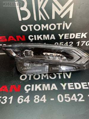 Nissan Qashqai J11 (2017-2021) full ledli sağ zenonlu far