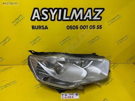 C ELYSEE SAĞ FAR ORJİNAL ÇIKMA 9675139980