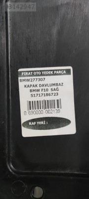 51717186723 DAVLUMBAZ KAPAK BMW F10 SAG BMW277307