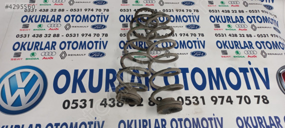 Golf 4 arka helezon yayları çıkma orjinal