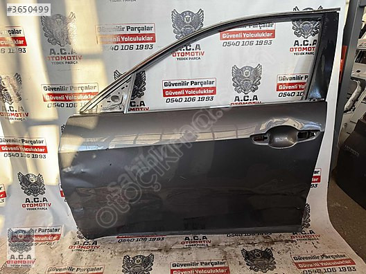 HONDA CİVİC SOL ÖN KAPI ÇIKMA ORJİNAL TEMİZ GRİ