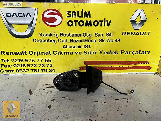 RENAULT TALİANT ÇIKMA ORJİNAL ELEKTİRİKLİ SOL AYNA VE DİĞER PARÇ