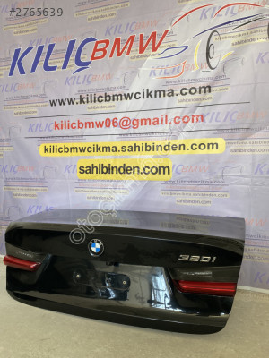 BMW 320İ G20 ÇIKMA BAGAJ KAPAĞI SİYAH HATASIZ