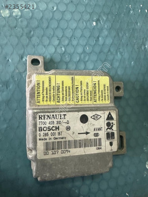 RENAULT CLİO SYMBOL AİRBAG BEYNİ 0285001157