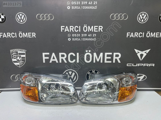 KİA CERATO 2007-08 SAĞ-SOL TAKIM ÖN FAR SIFIR