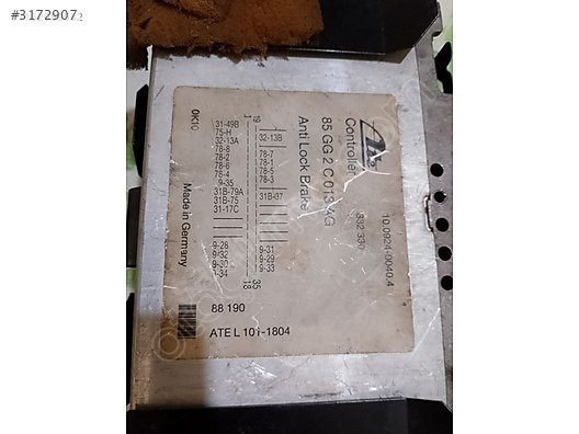 2.0 SCORPİO ABS Kontrol MODÜLÜ BEYİN