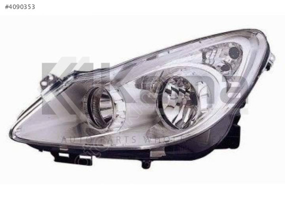 Opel Corsa D Ön Sol Far Krom  2007-2010 93189357