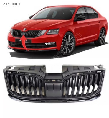 ON PANJUR PARLAK UST PLASTIK BIRLIKTE MAT SIYAH OCTAVİA 2018-21