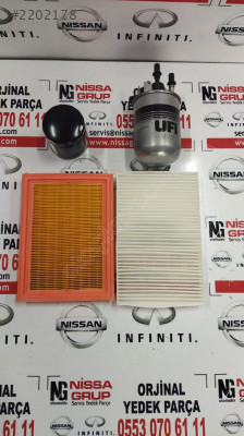NİSSAN JUKE HAVA+YAĞ+POLEN+YAKIT FİLTRESİ 1.5 DCİ F15 2010-