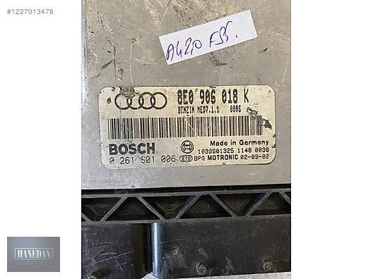 8E0906018K MED 7.1 AUDİ A4 2.0 TFSİ MOTOR BEYNİ