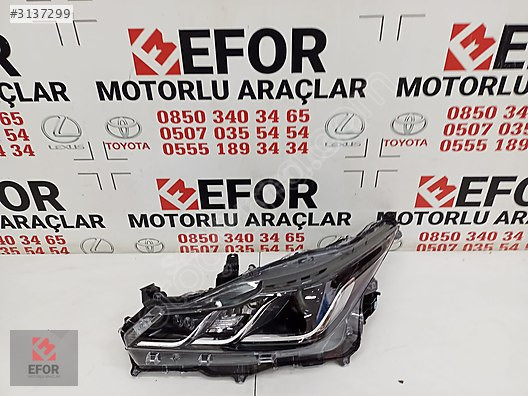 TOYOTA COROLLA SIFIR SOL FAR 19-22 OEM NO: 81170-02131