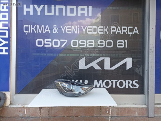 HYUNDAİ İ10 2018-2024 SAĞ FAR TAMİRSİZ ORİJİNAL ÇIKMA YEDEK PARÇA