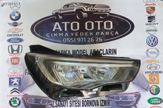 OPEL GRANDLAND X ORJİNAL ÇIKMA SAĞ FAR
