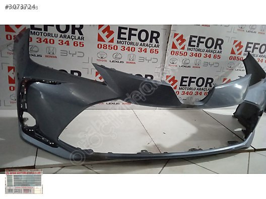 TOYOTA COROLLA ORJİNAL ÇIKMA ÖN TAMPON 22-24