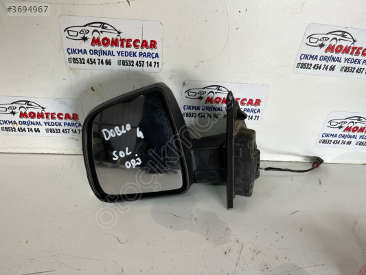 FİAT DOBLO 4 SOL AYNA ORJİNAL ÇIKMA MONTECAR