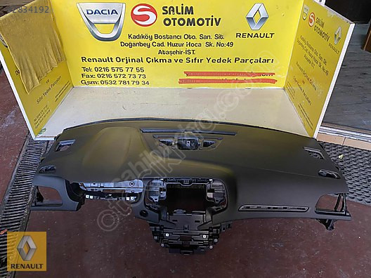 Renault Megane 4 Orjinal Çıkma Torpido ve Ek Parçalar