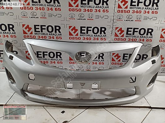 TOYOTA COROLLA ÖN TAMPON ÇIKMA ORİJİNAL PARÇA 2010-2012