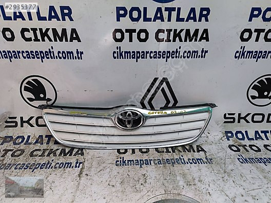 Toyota Corolla ön panjur orijinal