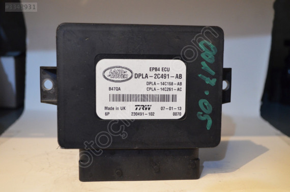 DPLA-2C491-AB DPLA-14C168-AB PARK BEYNI EL FREN LAND ROVER RANGE
