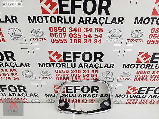 TOYOTA COROLLA SIFIR SAĞ SİS ÇERÇEVE GRİ 19-22 OEMNO:52125-02380