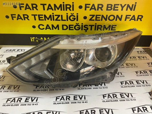 Nissan Qashqai SOL ÖN  Far 2014-2017 Xenonsuz/ledli