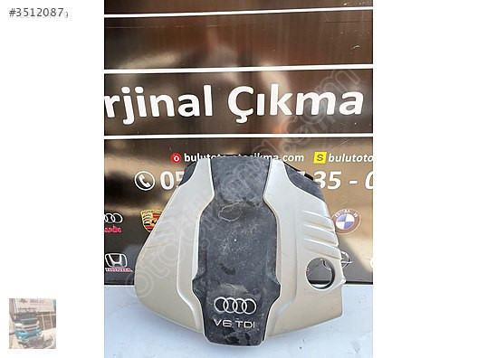 Audi a8 Q7 3.0 tdi motor üst plastik orjinal çıkma parça 4h01039