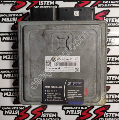 03L906023E 03L906023D 5WP42841AA VW POLO MOTOR BEYNİ pcr2.1