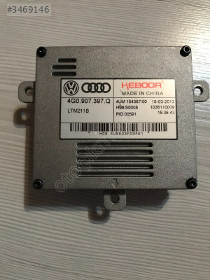 VOLKSWAGEN AUDİ FAR ZENON BEYNİ ORJİNAL 4G0907397Q