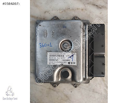 Fiat Ducato Motor Beyni 55255953 - MJD 8F3.BD - MJD 8F3BD HW