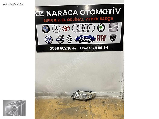 2007-2010 TOYOTA COROLLA ÇIKMA ORJİNAL SOL ÖN FAR