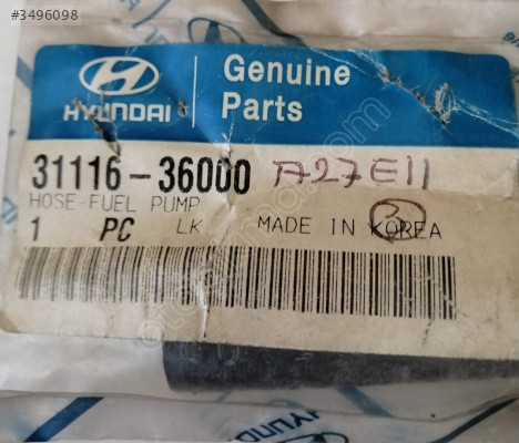 31116 36000 HYUNDAI ACCENT YAKIT POMPASI MONTAJ BORUSU