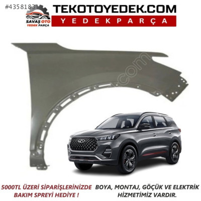 TİGGO 7 PRO ÖN ÇAMURLUK SAĞ SOL 2022 VE ÜZERİ / KAMPANYA