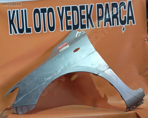 toyota coralla sol ön çamurluk