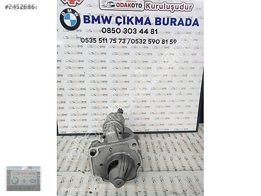 Peugeot 3008 Modeli İçin 1,2 Çıkma Temiz Marş Motoru