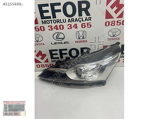 TOYOTA VERSO SOL FAR ÇIKMA ORJİNAL YEDEK PARÇA 13-18 MODEL