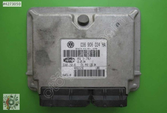 Seat İbiza 1.4 16V Motor Beyni 036906034HA IAW4TV.HA