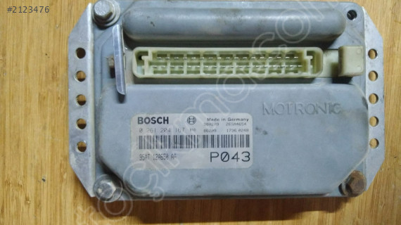 Escort 1.6 16v ztec motor beyni çıkma