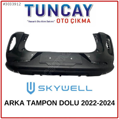 SKYWELL ET5 ARKA TAMPON DOLU 2022-2024 YEDEK PARÇA ORJİNAL