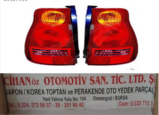 Hyundai Matrix stop 2001-2011 sağ-sol.