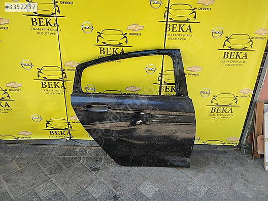 OPEL INSİGNİA B SAĞ ARKA KAPI SİYAH ÇIKMA ORJİNAL YEDEK PARÇA