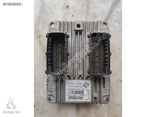 Lancia Ypsilon Motor Beyni IAW 5SF8.P9 - 51935076 - IAW 5SF8