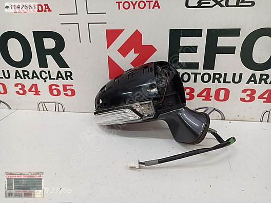 TOYOTA AVENSİS SAĞ AYNA ÇIKMA ORİJİNAL PARÇA 2009-2013