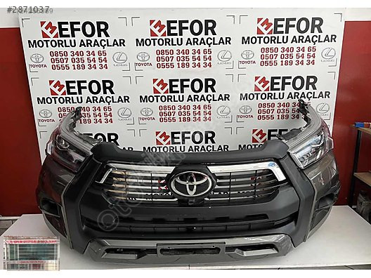 TOYOTA HİLUX ÖN TAMPON KOMPLE DOLU ÇIKMA ORJİNAL PARÇA 20-23