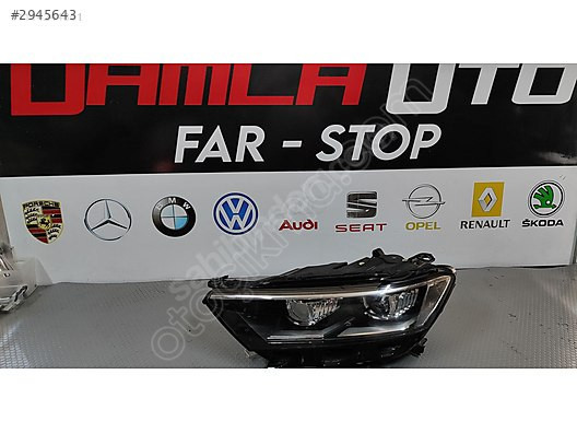 volkswagen t-roc orjinal LED sol ön far