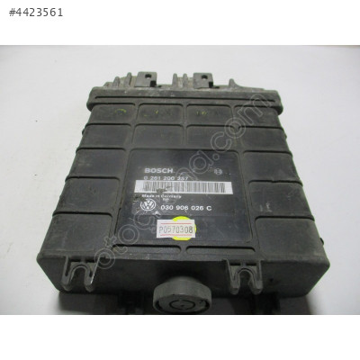 Volkswagen Golf 3 1.4 Motor Beyni 0261200257 030906026C