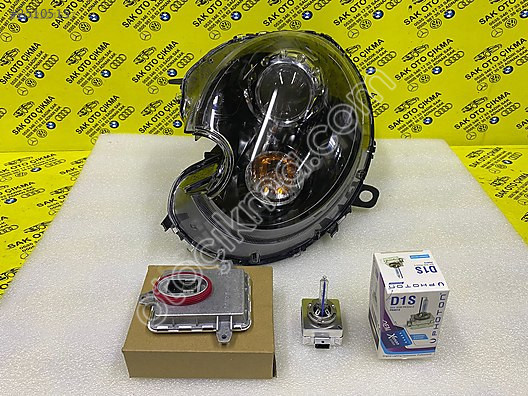MİNİ COOPER SOL XENON FAR / COUNTRYMAN R60 / SİYAH ZEMİN / D