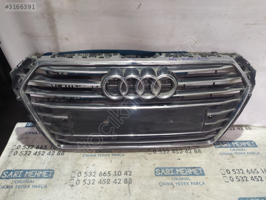 ÇIKMA AUDİ A4 ÖN TAMPON ÖN PANJUR NİKELAJLARI 2015-2019