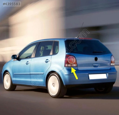 POLO STOP LAMBASI SOL ARKA SOKETSİZ VE AMPÜLSÜZ 6Q6945095AB 2005
