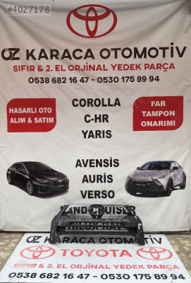 2020-2025 TOYOTA HİLUX ÇIKMA ORJİNAL ÖN PANJUR