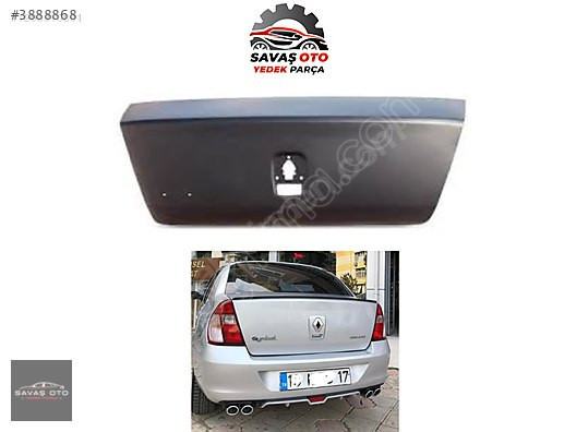 CLİO SEMBOL SYMBOL BAGAJ KAPAĞI SEDAN 2006-2009 7751477481